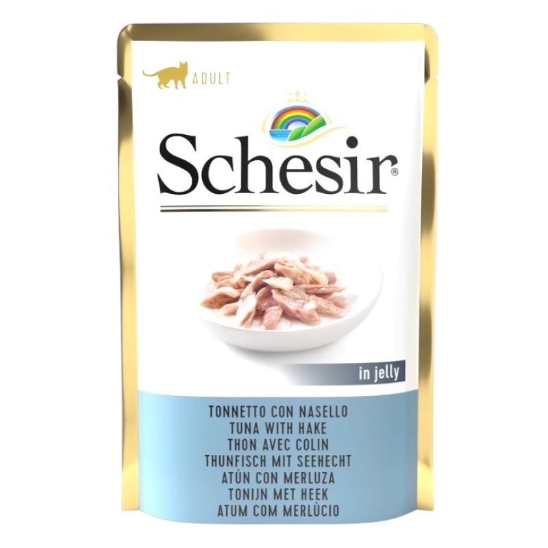 SCHESIR CAT Tuna HAKE 85G