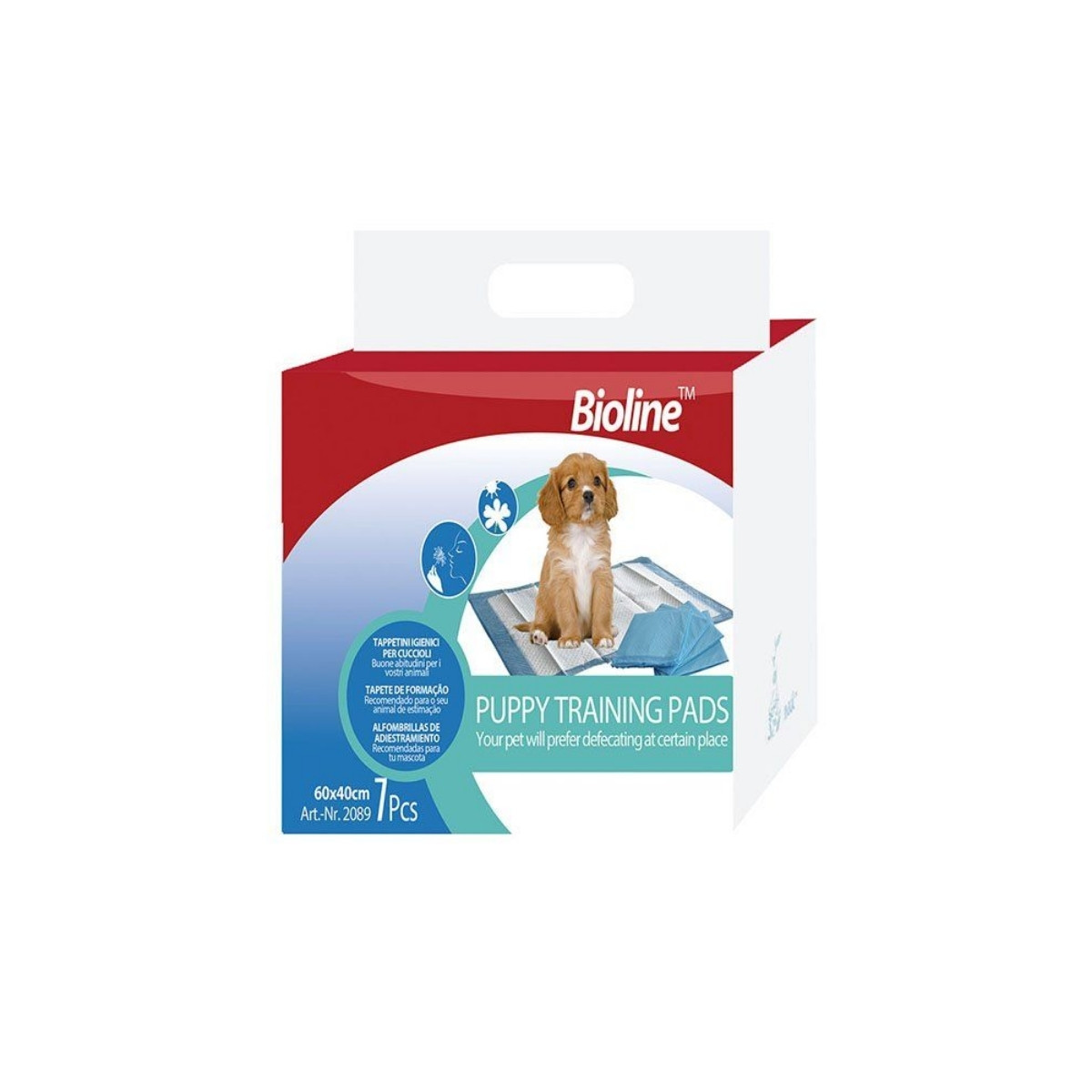 Bioline Puppy Training Pads - 7pcs (60x40cm)