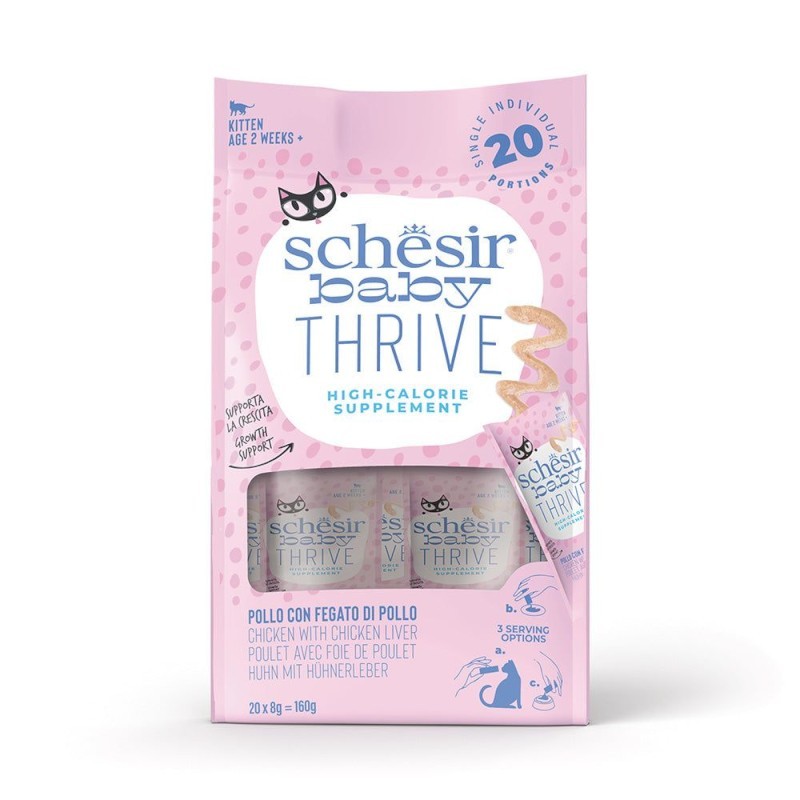 Schesir Baby Thrive Chicken w/ Chicken Liver Kitten Food