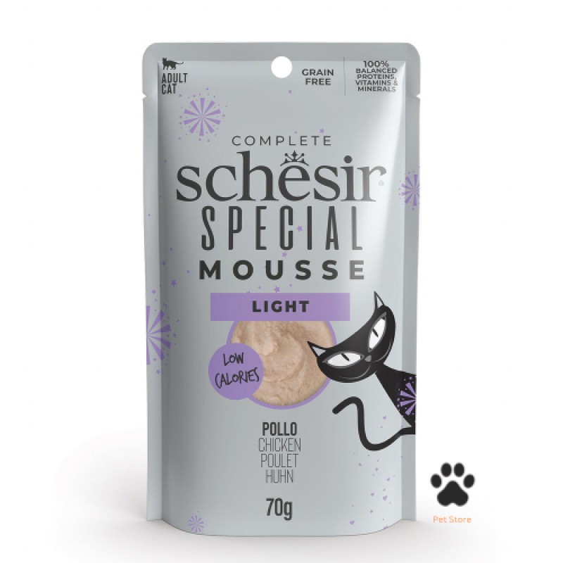 Schesir Special Mousse Light Cat Pouch Chicken