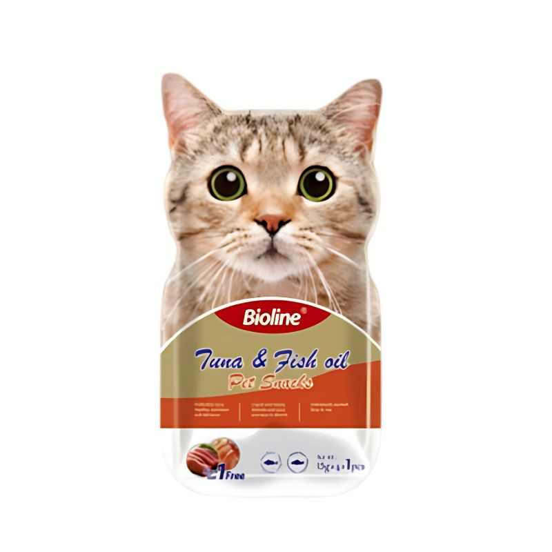 Bioline Creamy Cat Snacks Tuna & Fish Oil