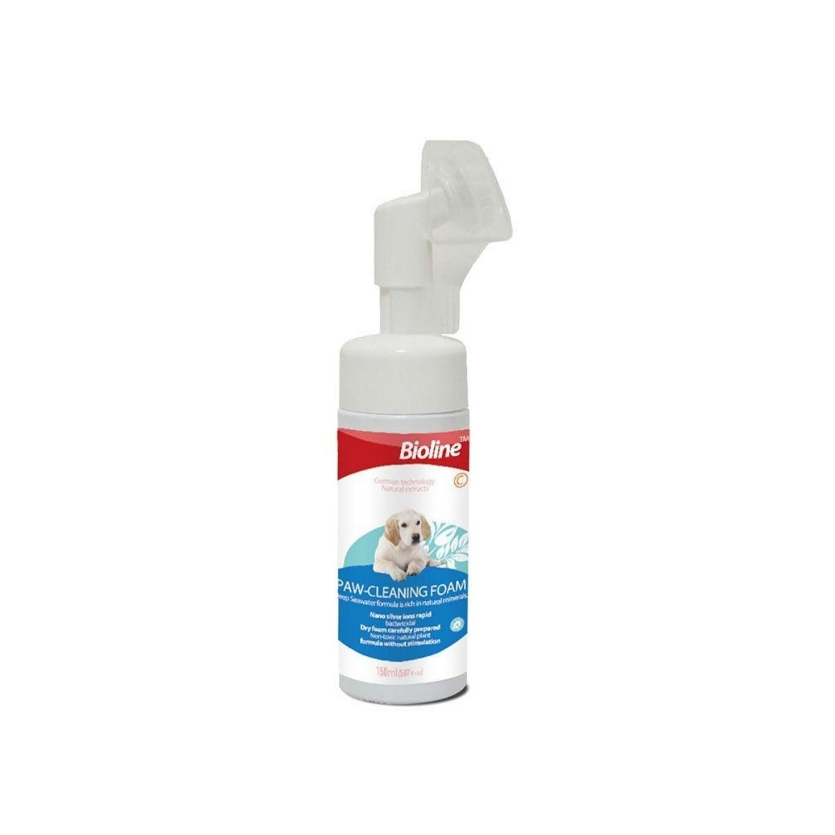 Bioline Paw-Cleaning Foam for Dogs