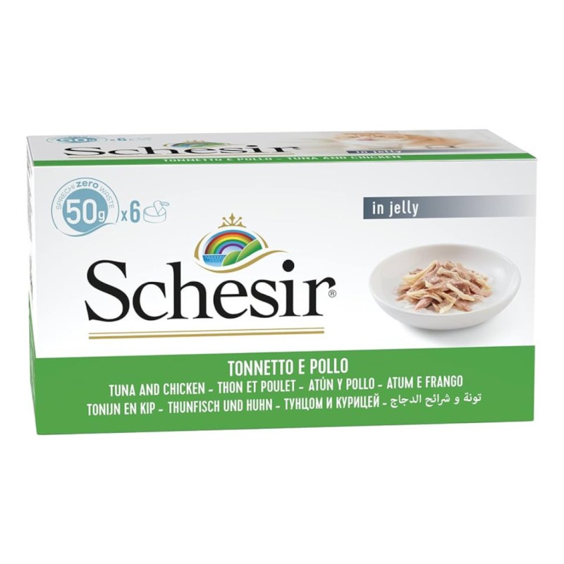 Schesir Cat Multipack Tuna and Chicken in Jelly