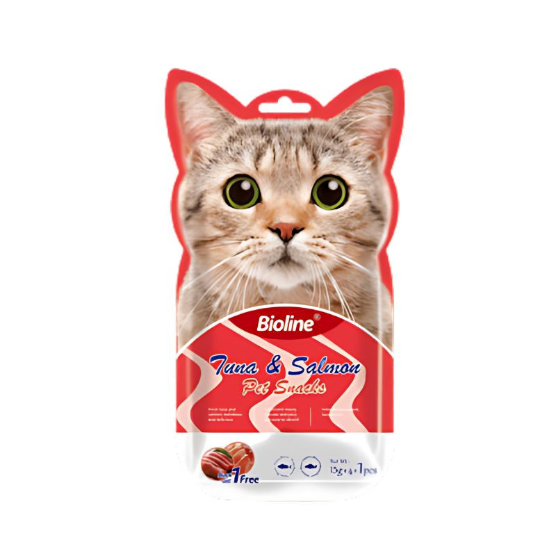 Bioline Creamy Cat Snacks Tuna & Salmon