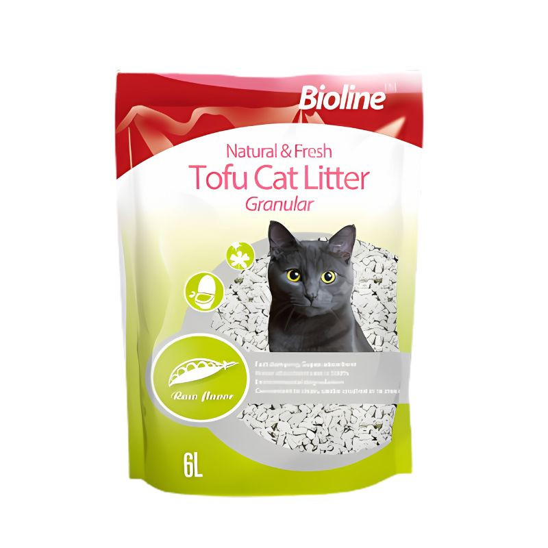 Bioline Tofu Cat Litter - Raw Flavor