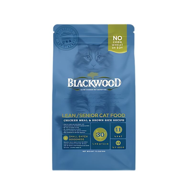 Blackwood Lean/Senior Cat Food Chicken Meal and Brown Rice Recipe 1.82kg