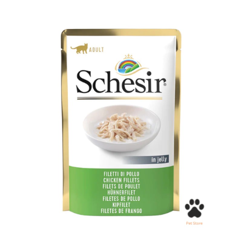 Schesir Cat Pouch Chicken Fillet in Jelly