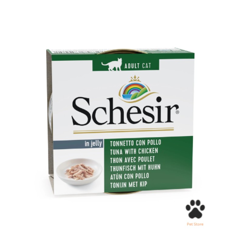 Schesir Cat Tuna with Chicken in Jelly